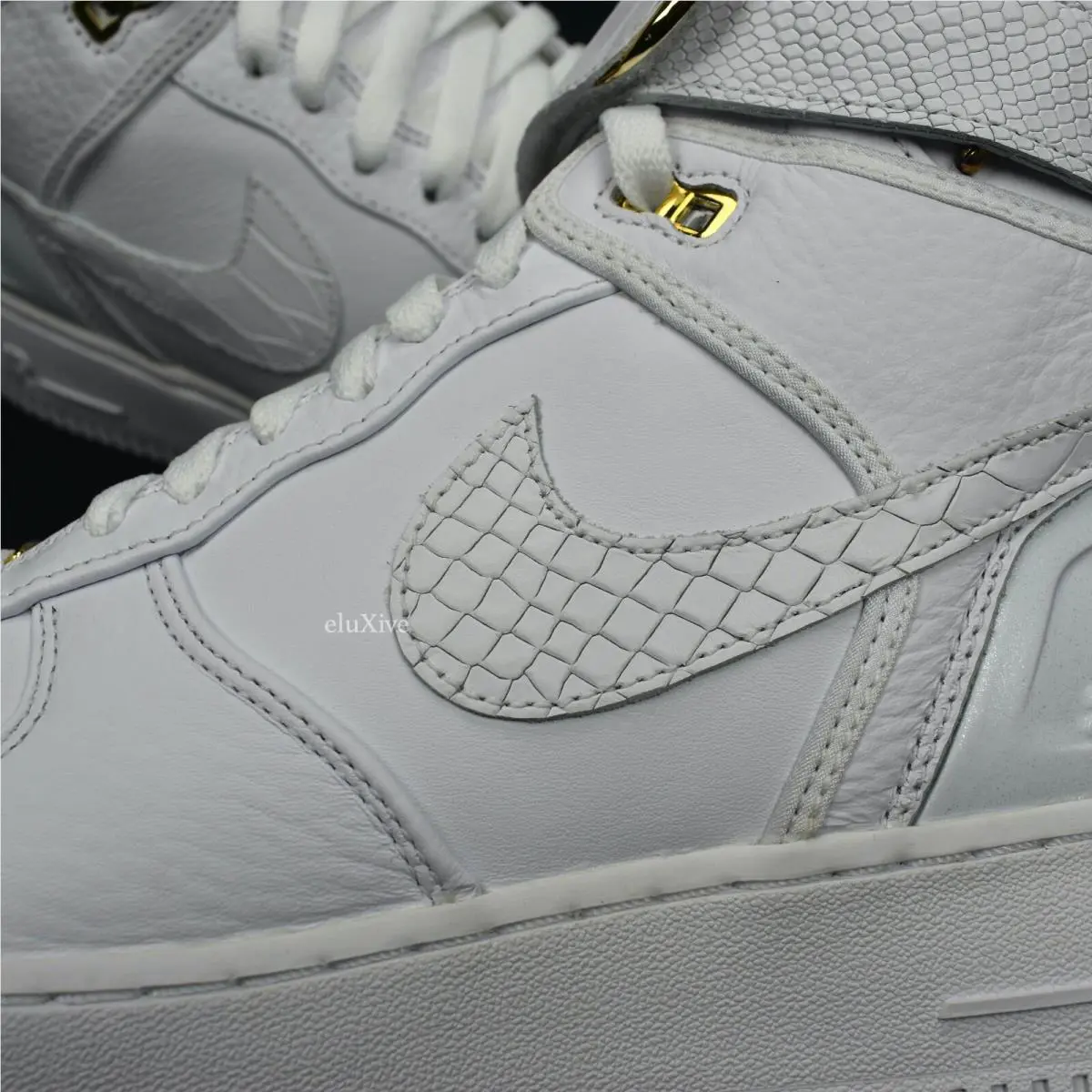 Nike shoes - Nike Air Force 1 - Air Force - AO1074-100 - White, Manufacturer: White/White-White (100) (UPC: 888407656286) 8