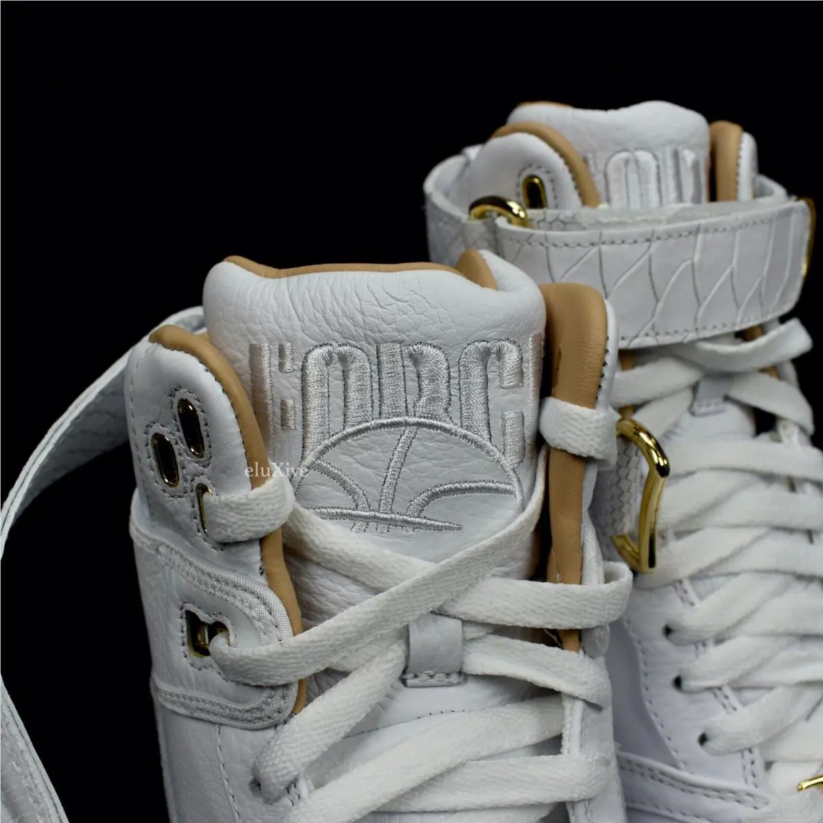 Nike shoes - Nike Air Force 1 - Air Force - AO1074-100 - White, Manufacturer: White/White-White (100) (UPC: 888407656286) 9