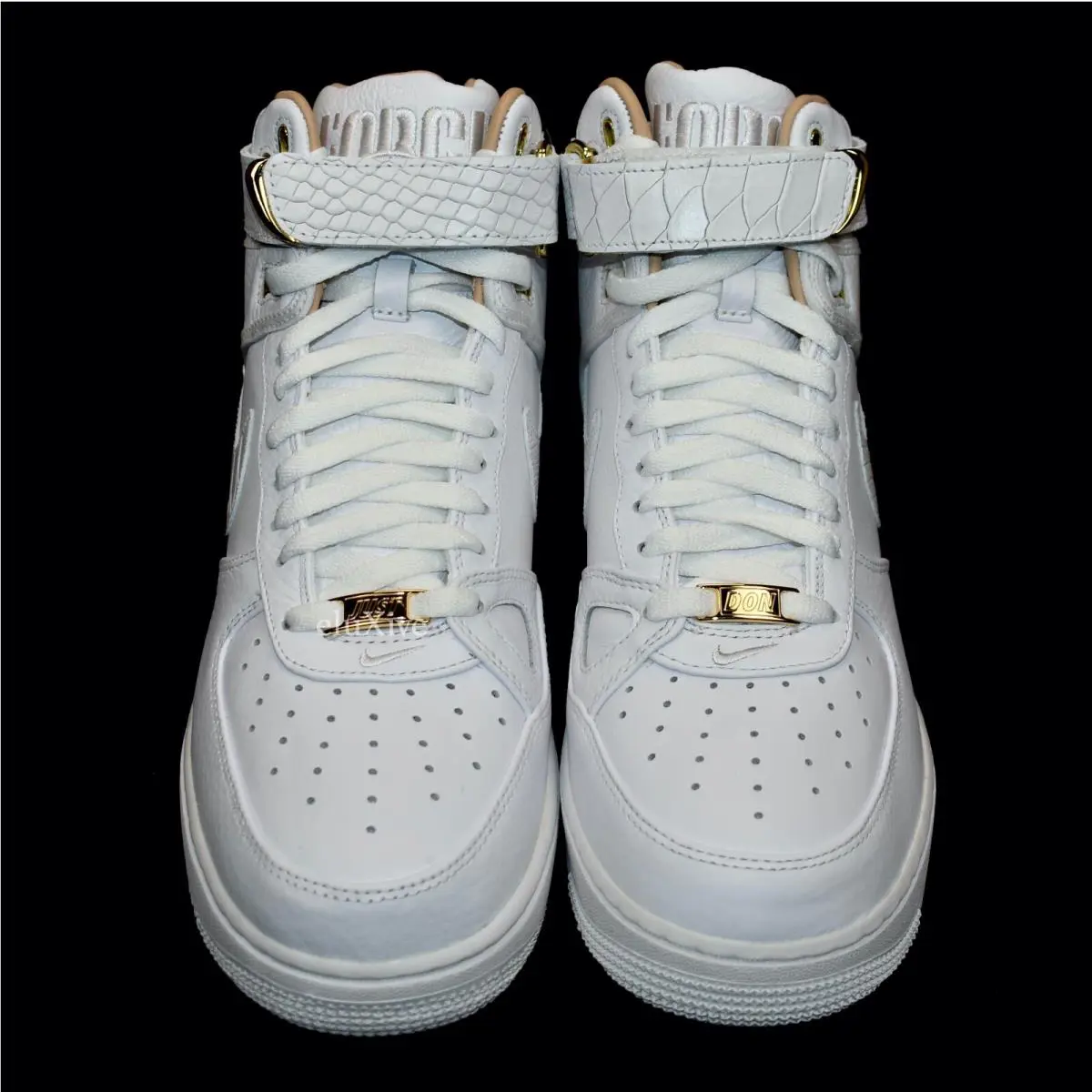 Nike shoes - Nike Air Force 1 - Air Force - AO1074-100 - White, Manufacturer: White/White-White (100) (UPC: 888407656286) 3