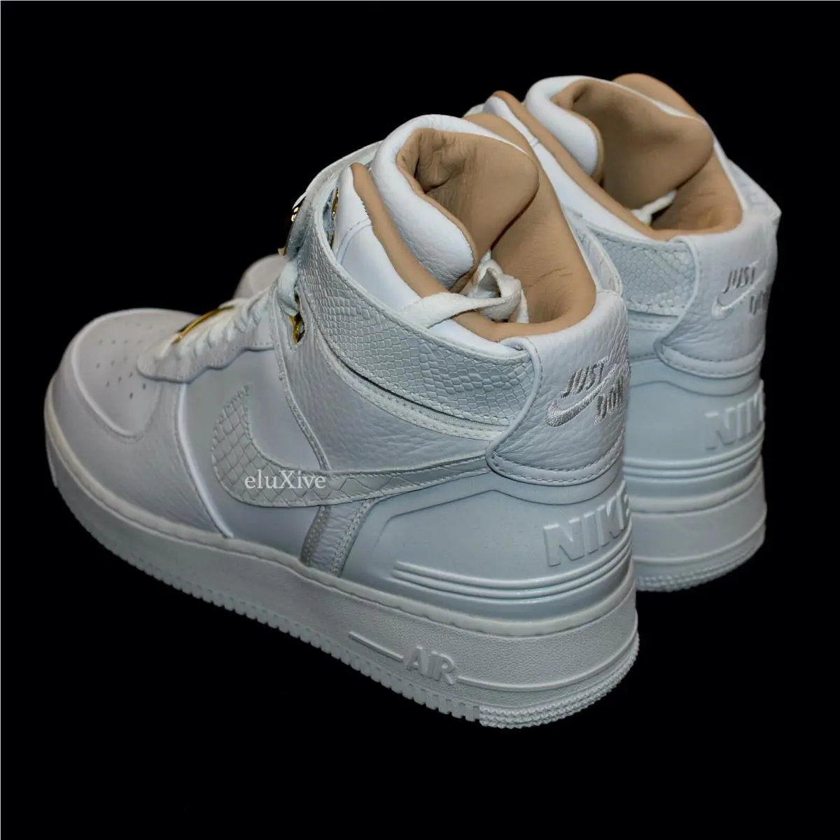 Nike shoes - Nike Air Force 1 - Air Force - AO1074-100 - White, Manufacturer: White/White-White (100) (UPC: 888407656286) 4