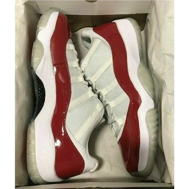 Nike Air Jordan XI Retro Low Cherry 2016 Men`s Shoes Size 13