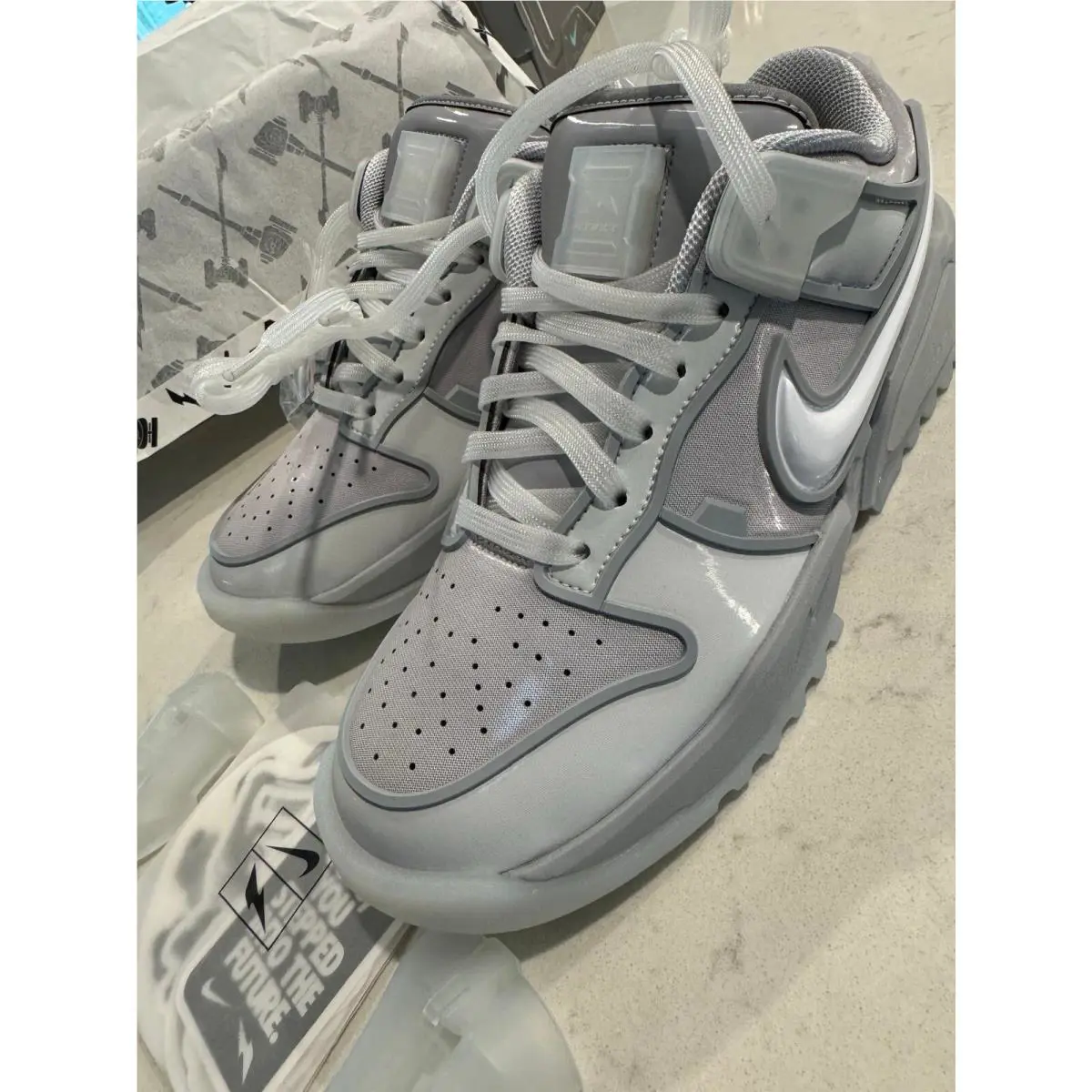 Nike shoes - Nike Dunk - Dunk - RTFKT-DUNK-GHOST - Gray 0