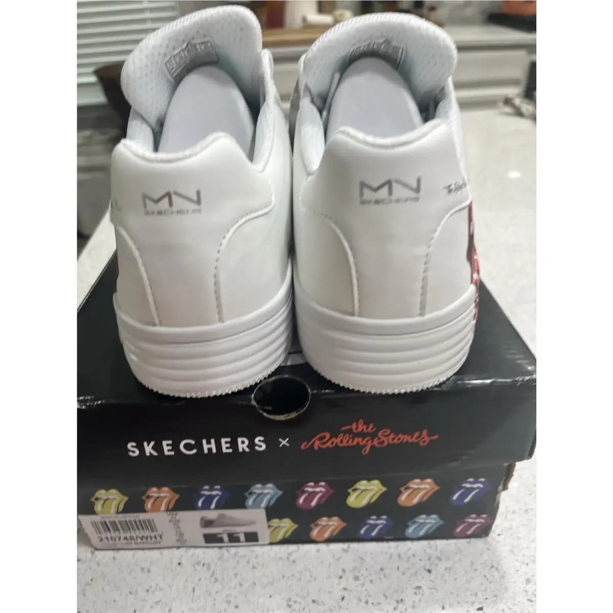 Skechers shoes - palmilla - palmilla - 210748/WHT - White (UPC: 0196989424422) 8