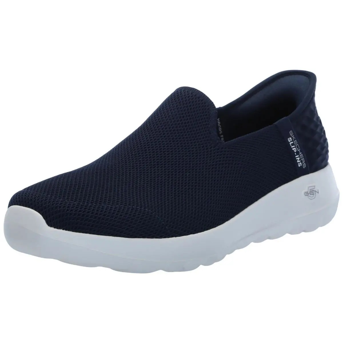Skechers Women`s Go Walk Joy Vela Hands Free Slip-ins Sneaker Navy/white 11 - Navy/White