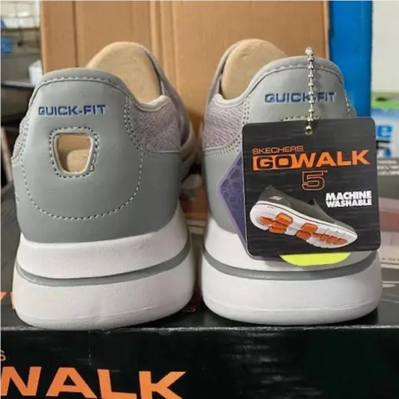 Skechers shoes - SKECHERS GO WALK 5 - WALK - 216063WW - Gray 2
