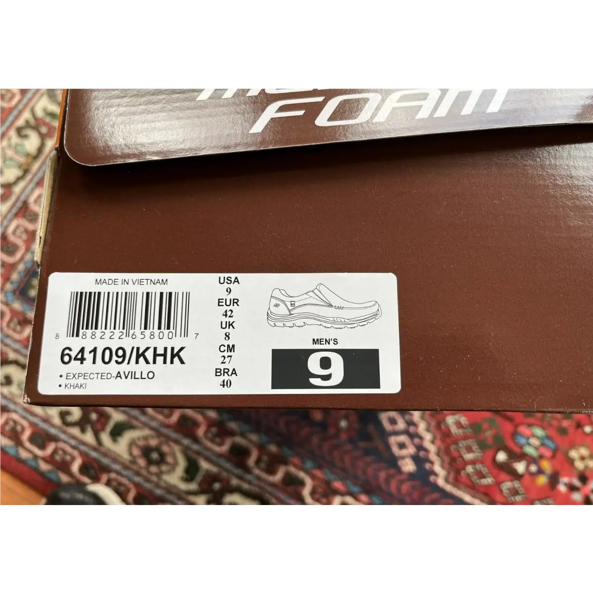 Skechers shoes - Avillo - Avillo - Khaki (UPC: 888222658007) 4