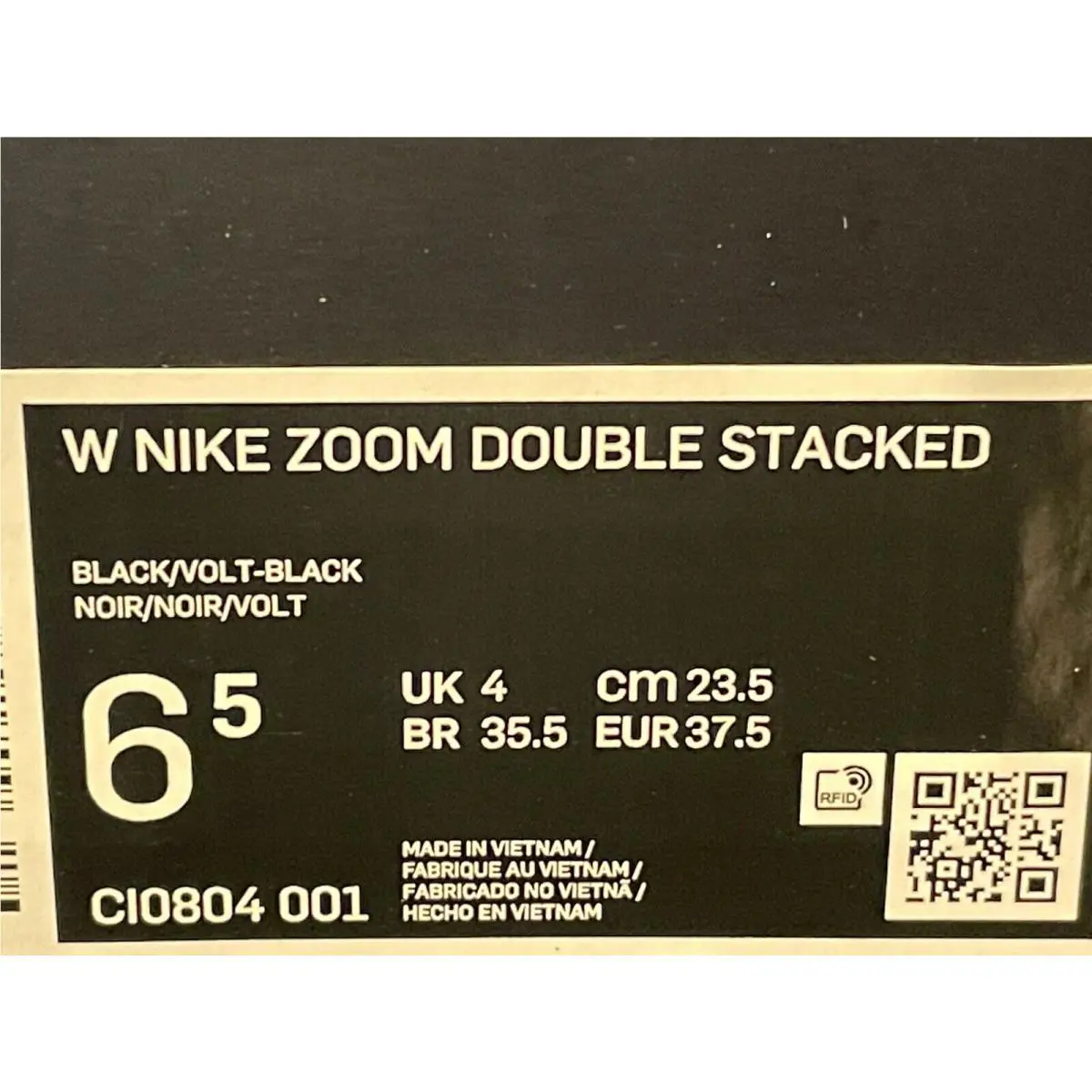 Nike shoes - Nike Zoom Double Stacked - Zoom Double Stacked - CI0804-001 - Black 5
