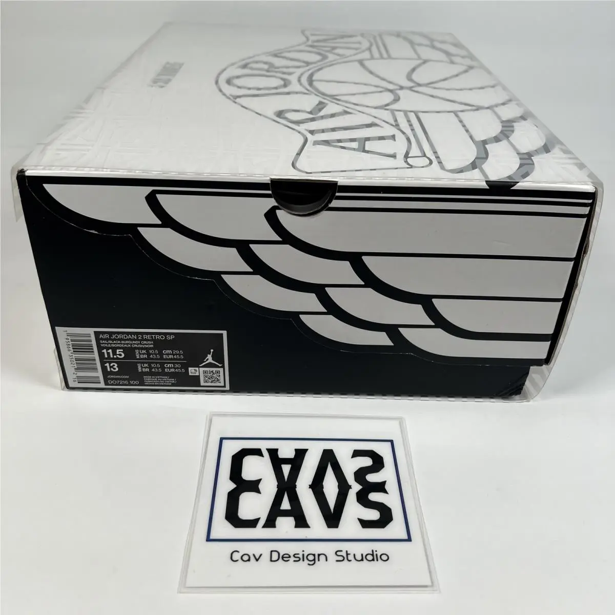 Nike shoes - Air Jordan 2 - Air - DO7216-100 - White (UPC: 0195866350212) 8