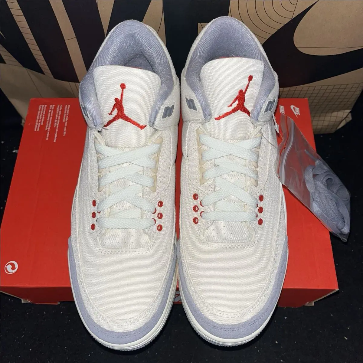 Nike shoes - Air Jordan 3 - Air - DH7139100 - Ivory (UPC: 0195866140424) 1