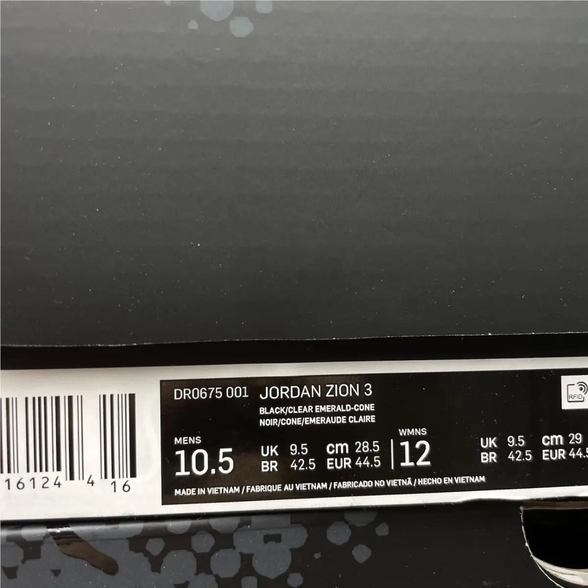 Nike shoes - Jordan Zion 3 - Zion - DR0675-001 - Black 4