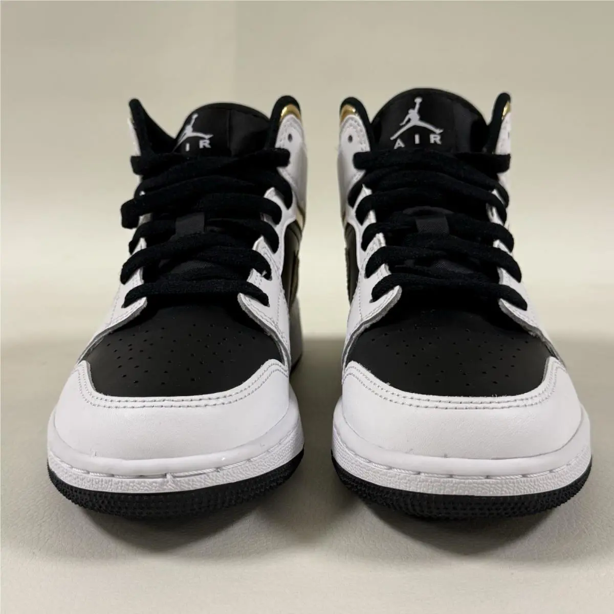 Nike shoes - Jordan Air 1 Low GS - 554725 190 - White/Multi-Color-Black (UPC: 194956640776) 1