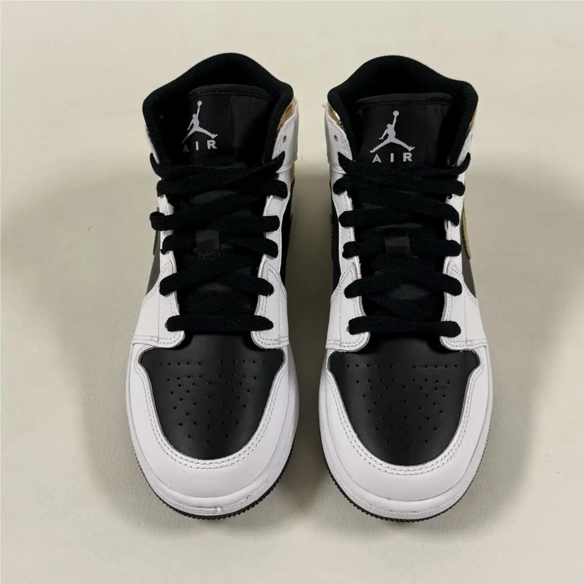 Nike shoes - Jordan Air 1 Low GS - 554725 190 - White/Multi-Color-Black (UPC: 194956640776) 2