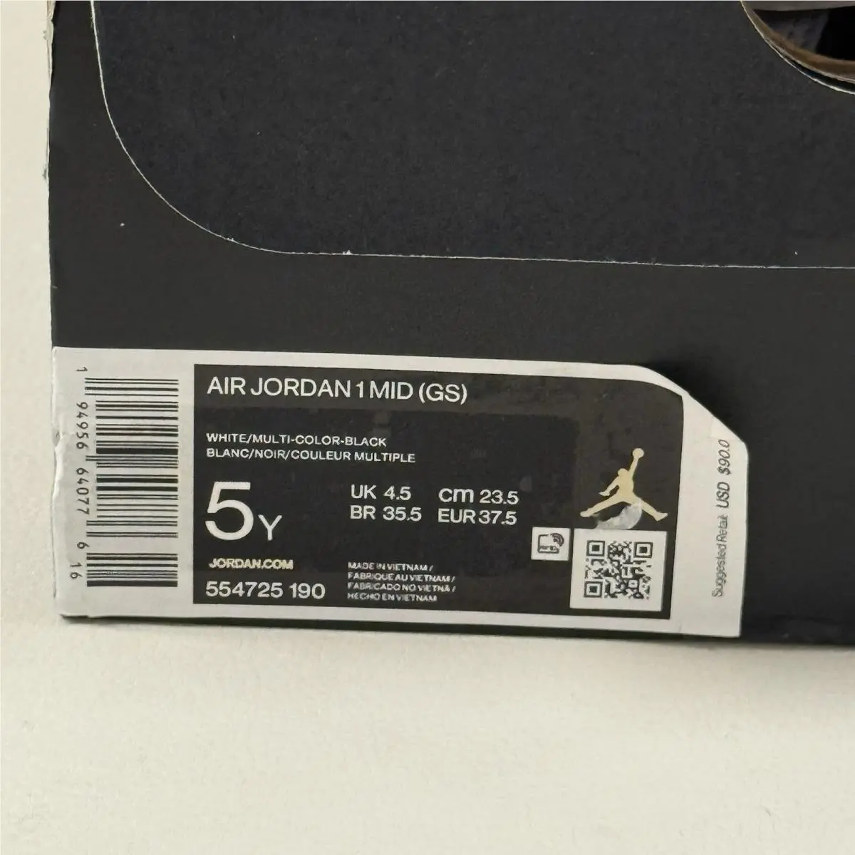 Nike shoes - Air Jordan 1 - Air - 554725-190 - White 17