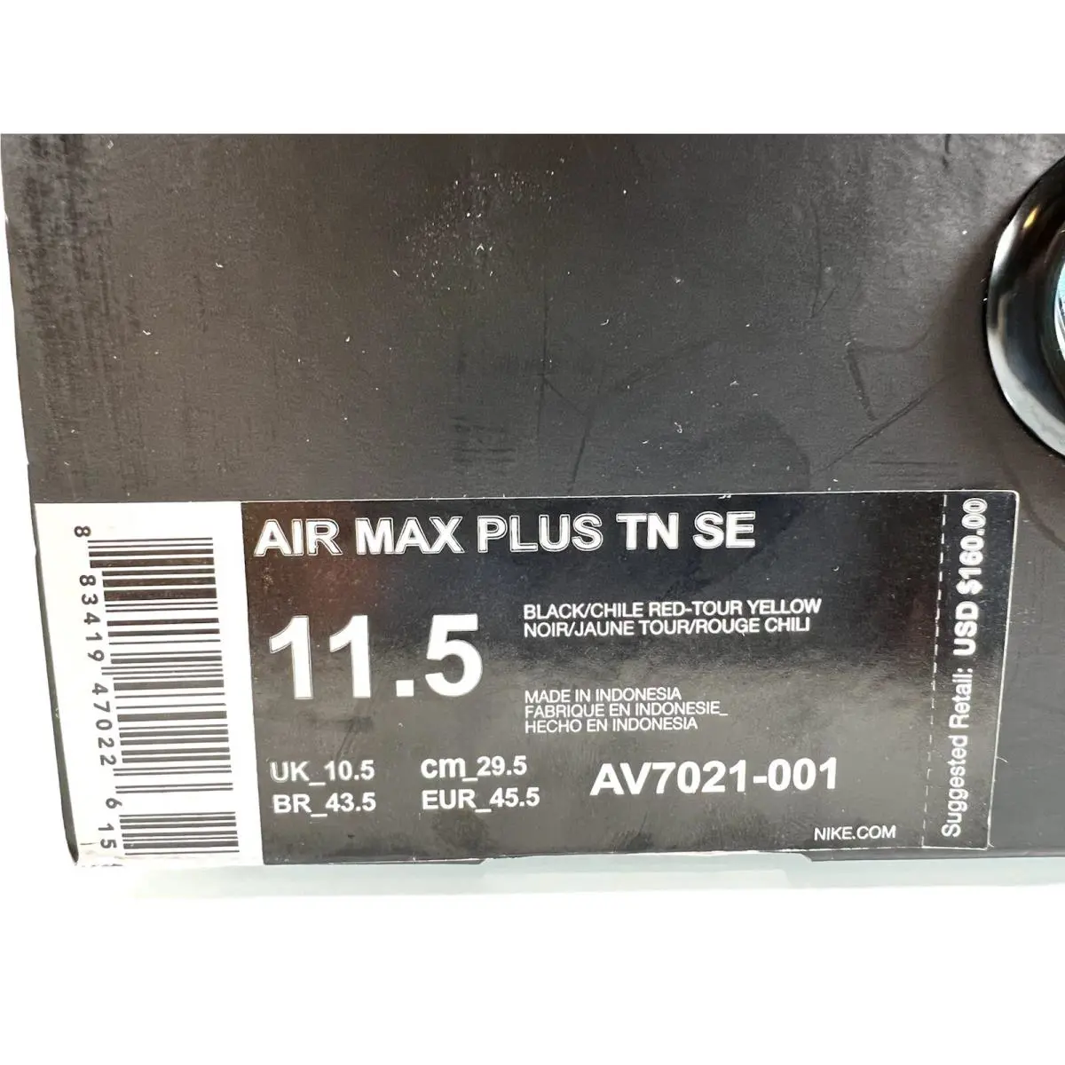 Nike shoes - Nike Air Max Plus TN SE - AV7021-001 - Multicolor 10