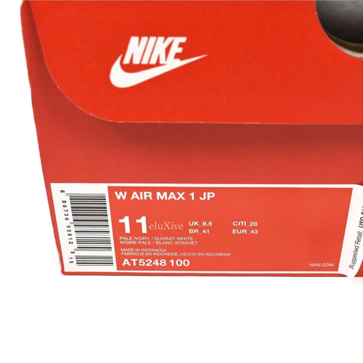 Nike shoes - Nike Air Max 1 - Air Max - AT5248-100 - Ivory 12