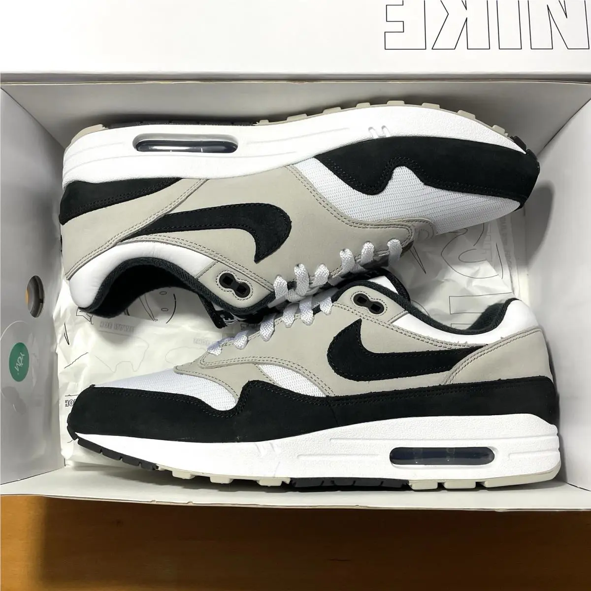 Nike shoes - Nike Air Max 1 - Air Max - Nike By You - Gray 8