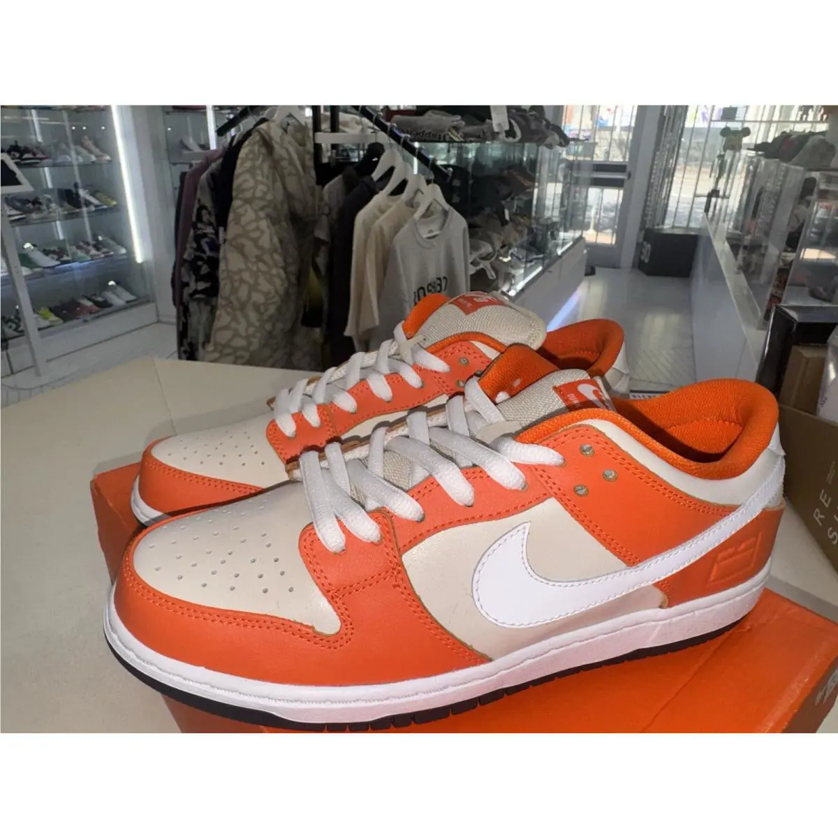 Nike shoes - SB Dunk Low - Dunk Low - 313170 811 - Orange (UPC: 888507131072) 1