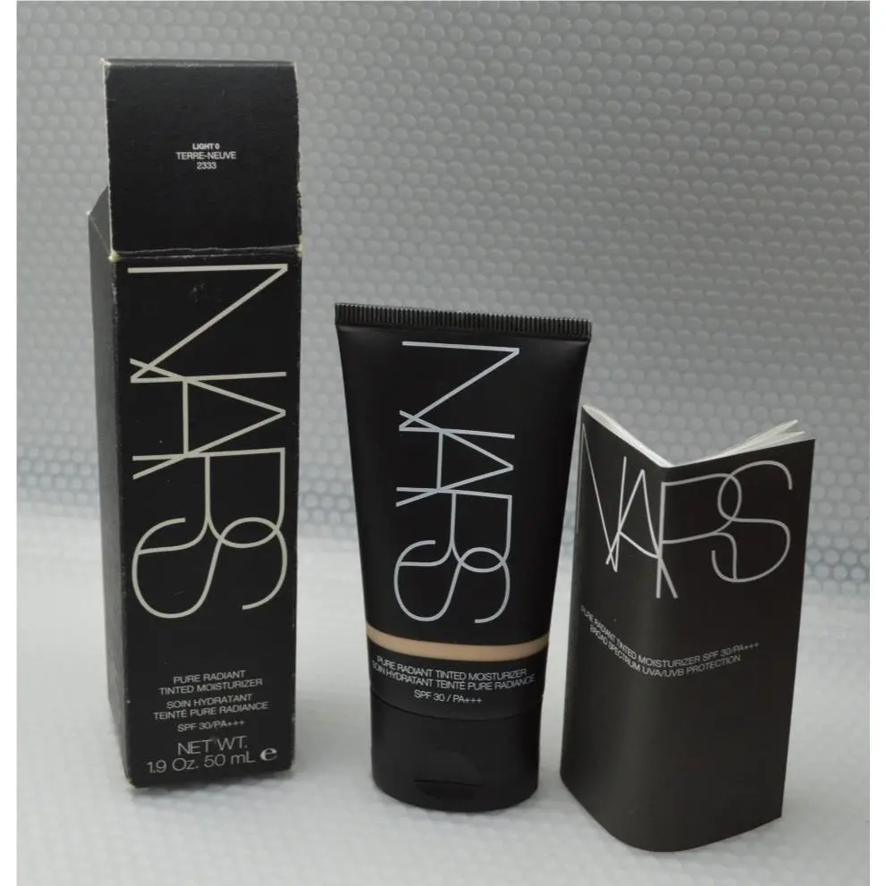 Nars Pure Radiant Tinted Moisturizer Spf 30 Sunscreen 1.9Oz / 50ml Choose TERRE-NEUVE 2333 by NARS Cosmetics