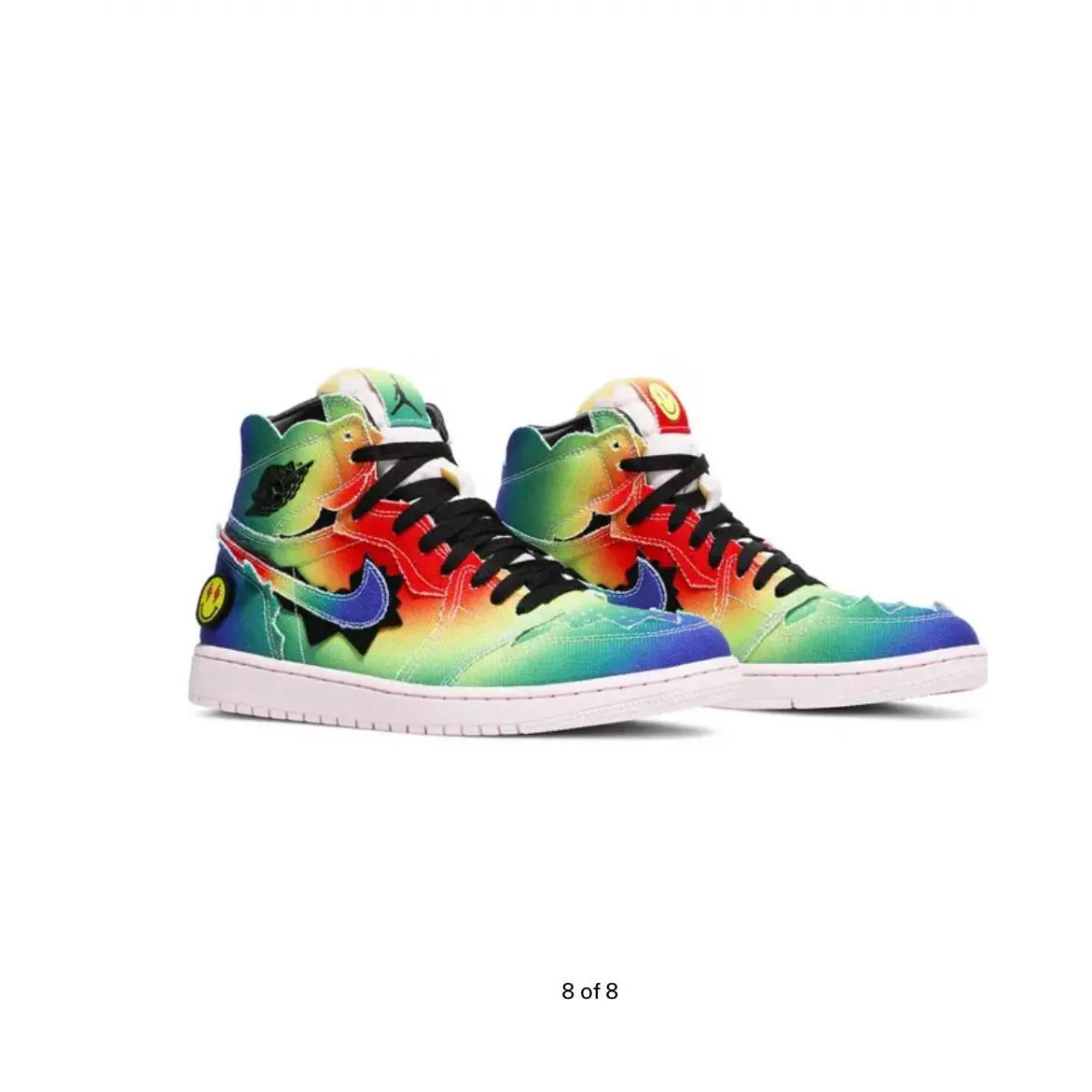Nike shoes - Air Jordan 1 - Air - DC3481-900 - Multicolor, Manufacturer: Multi-Color/Black-Pink Foam-Multi-Color (UPC: 0194500258839) 1