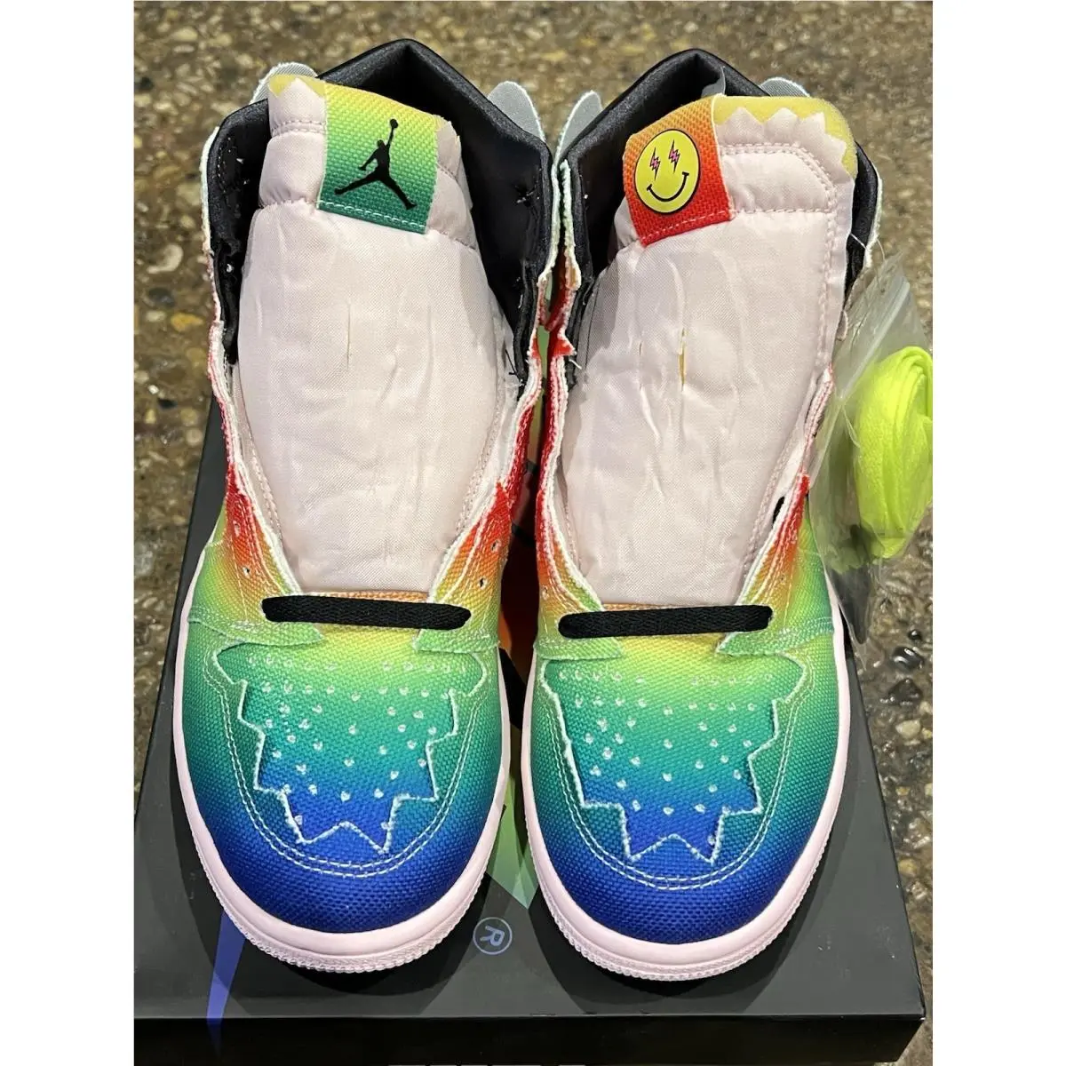 Nike shoes - Air Jordan 1 - Air - DC3481-900 - Multicolor, Manufacturer: Multi-Color/Black-Pink Foam-Multi-Color (UPC: 0194500258839) 1