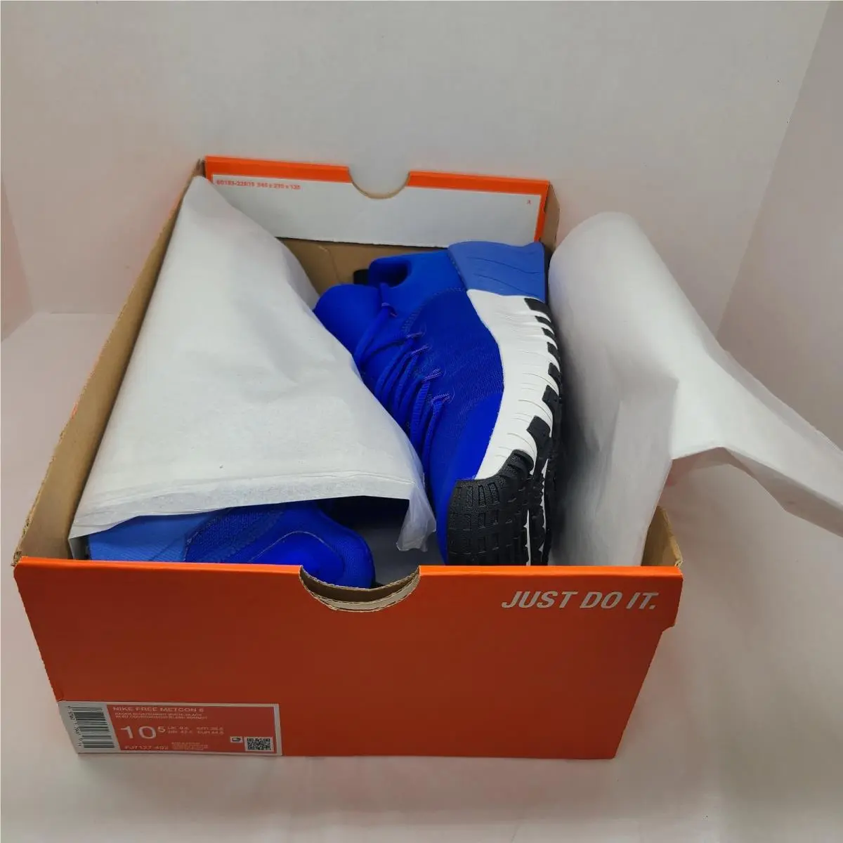 Nike shoes - Nike Free Metcon 6 - Free Metcon - FJ7127-402 - Racer Blue/Black/Summit White 0