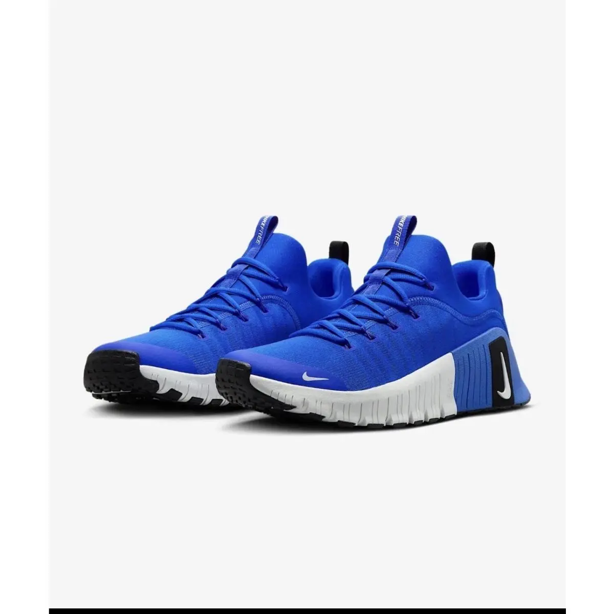 Mens Size 11 Nike Free Metcon 6 Racer Blue Summit White Black FJ7127-402 - Blue