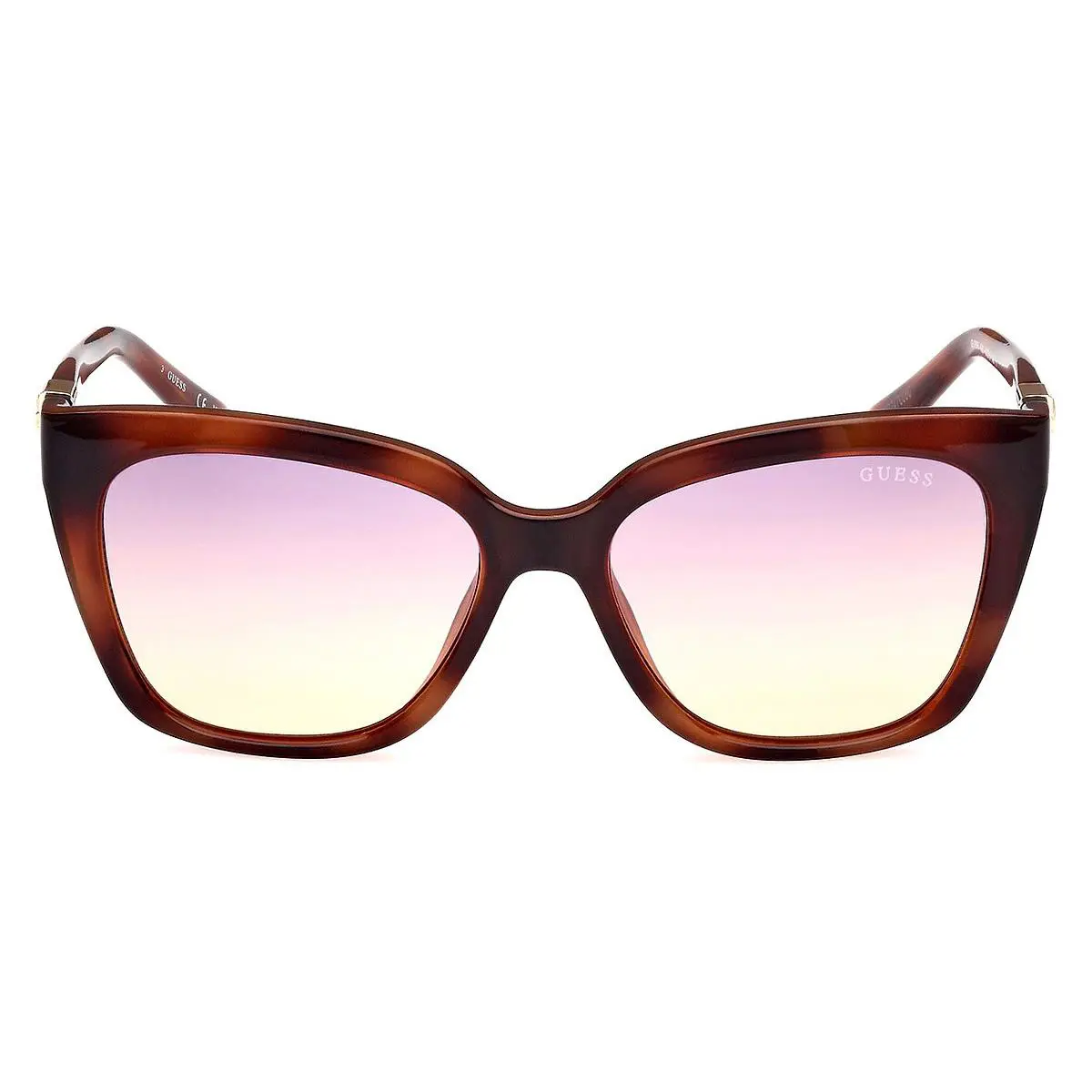 Guess GU7878 Sunglasses Blonde Havana Gradient Square 55mm