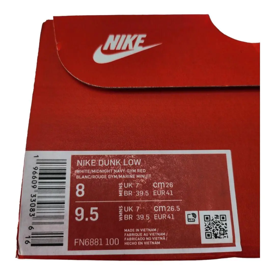 Nike shoes - Nike Dunk Low - Dunk Low - FN6881-100 - White/Blue 10