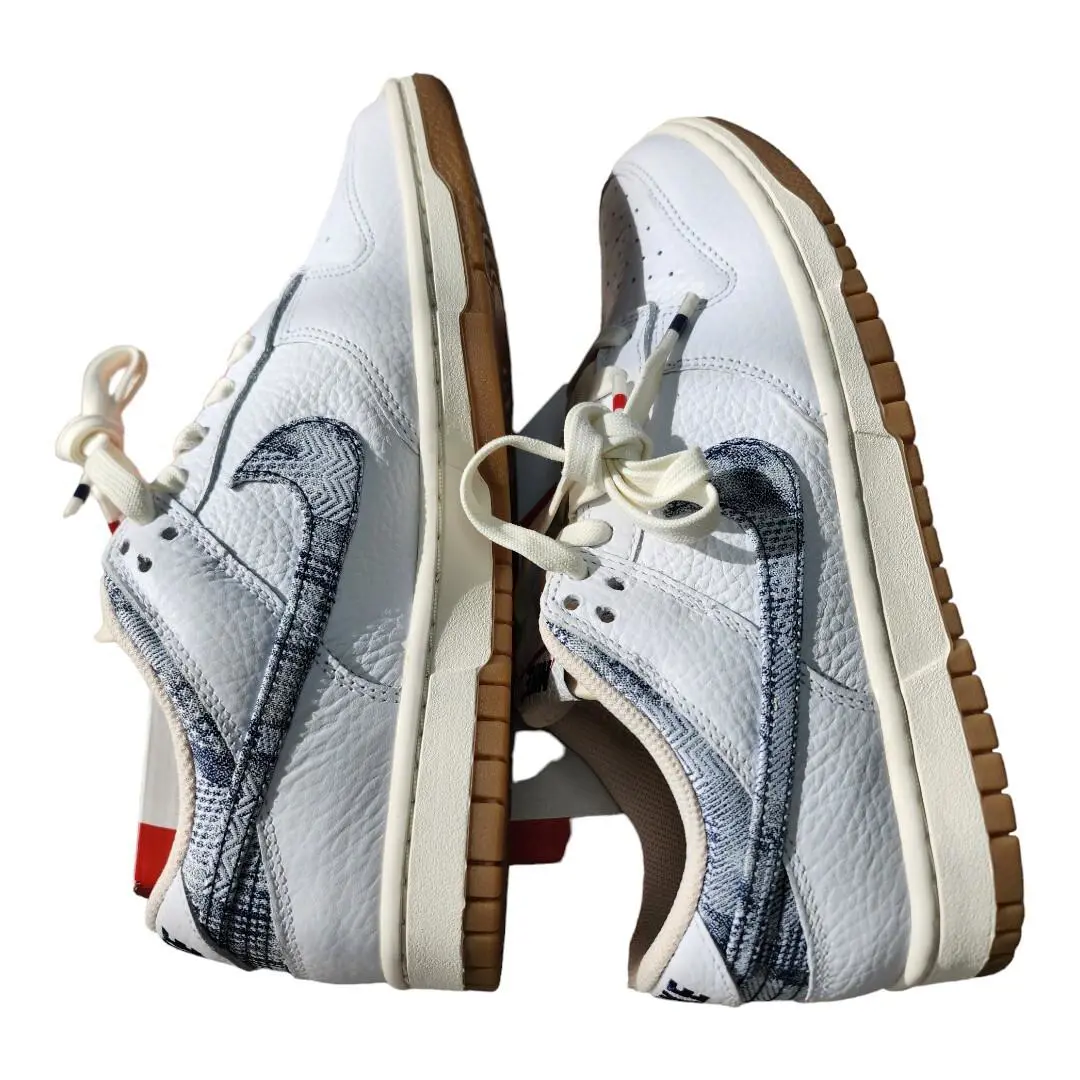Nike shoes - Nike Dunk Low - Dunk Low - FN6881-100 - White/Blue 0