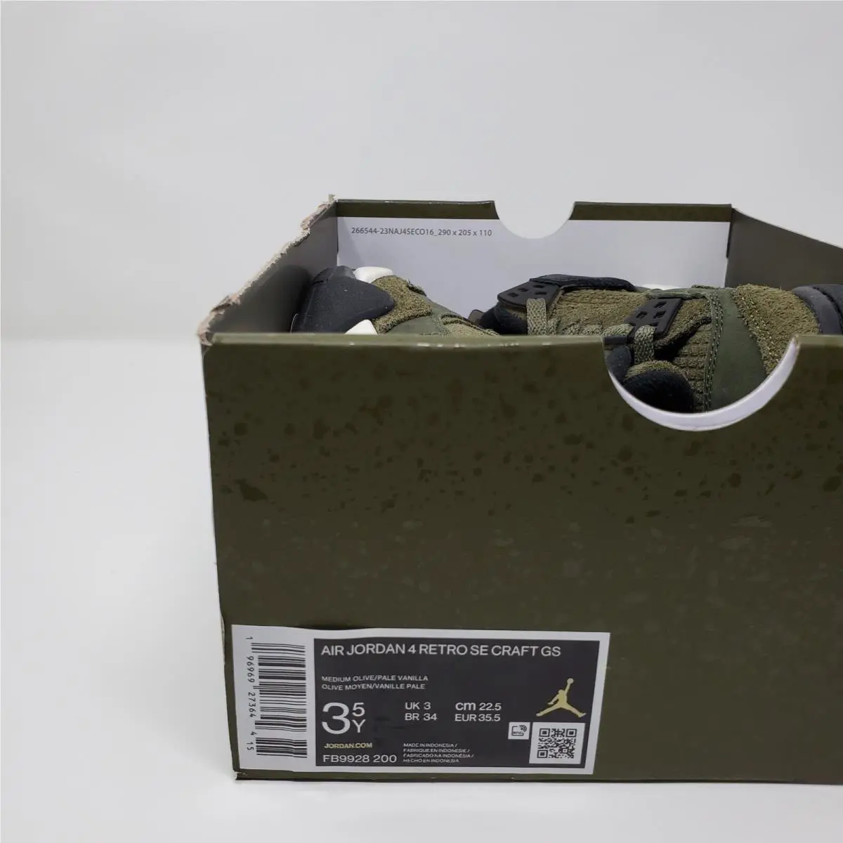 Nike shoes - Air Jordan 4 - Air - FB9928-200 - Green 9