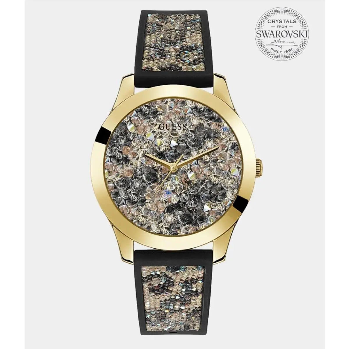 Guess Analog Multi-colour Dial Women`s Watch-W1266L1