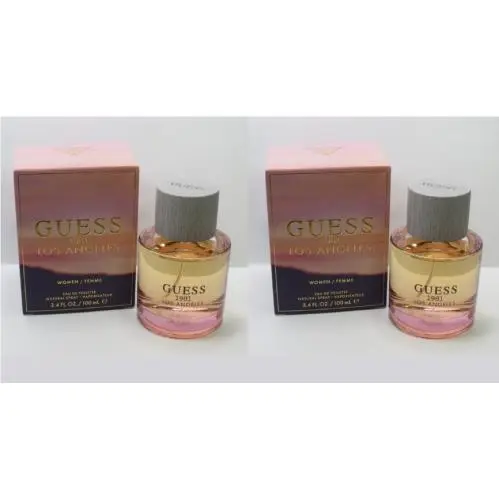1981 Los Angeles Women Eau DE Toilette 3.4 OZ Boxed Lot OF 2 by Guess