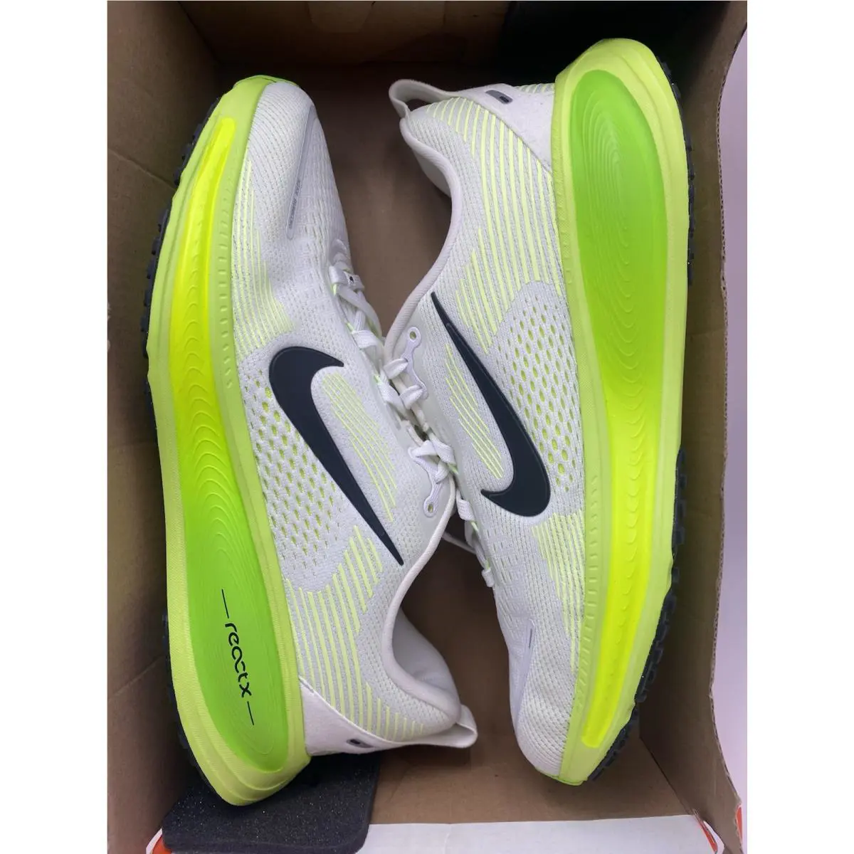Nike shoes - Nike Vomero 18 - Vomero - HQ2157 101 - White/Black-Electric Green (UPC: 197863568119) 5