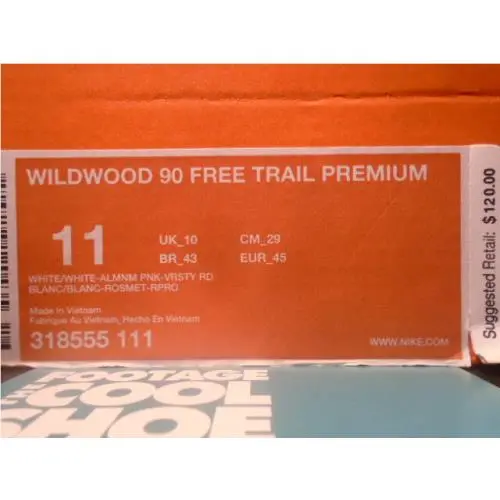 Nike shoes - Nike Wildwood 90 Free Trail Premium - 318555-111 - White 10