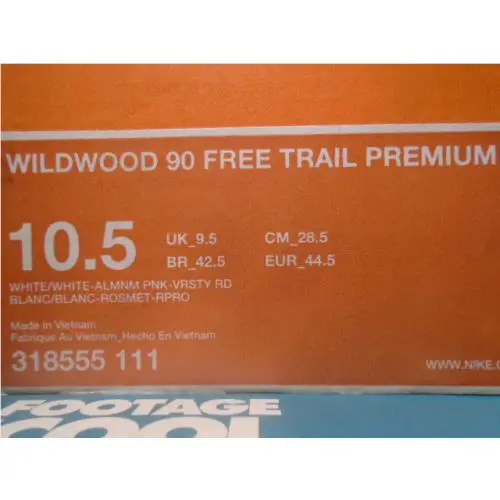 Nike shoes - Nike Wildwood 90 Free Trail Premium - 318555-111 - White 10