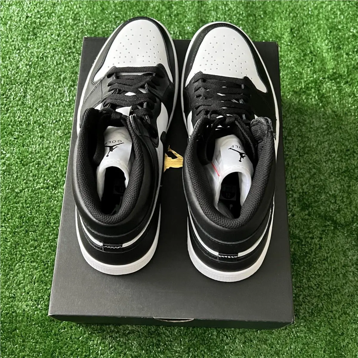 Nike shoes - Jordan 1 High Golf - High Golf - DQ0660-101 - Black / White 4