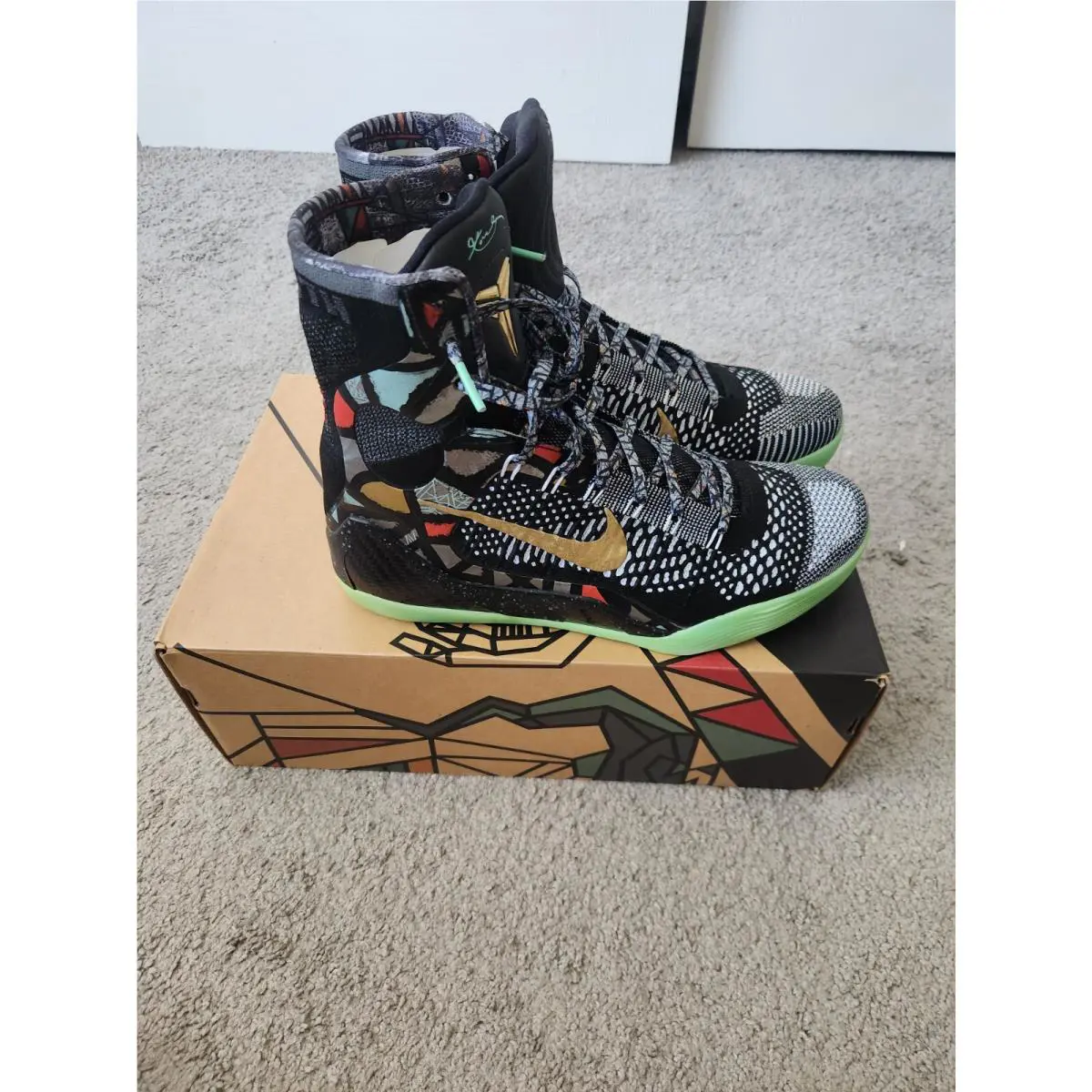 Nike shoes - Nike Kobe 9 - Kobe - 630847-002 - Black (UPC: 0887229677783) 0