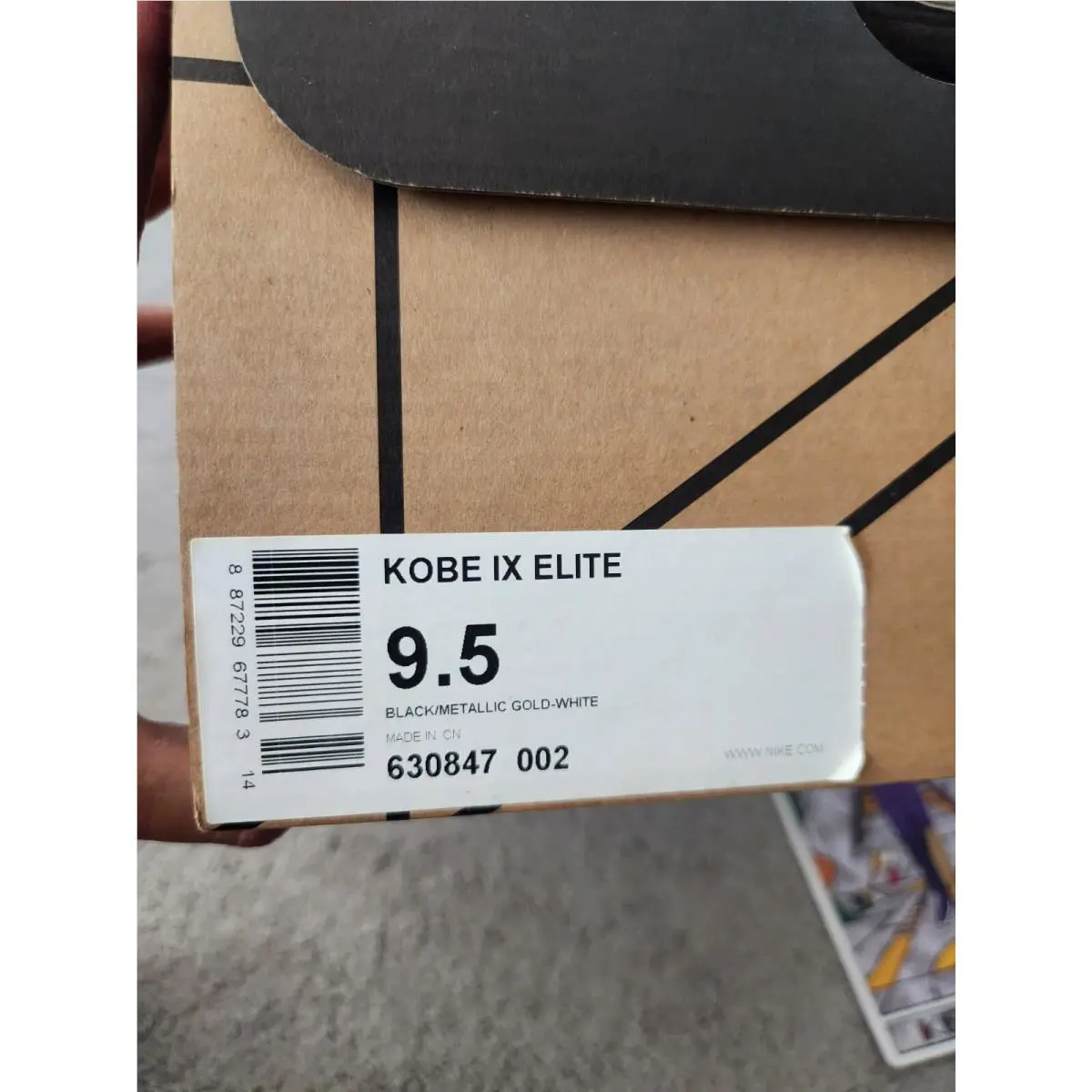 Nike shoes - Nike Kobe 9 - Kobe - 630847-002 - Black (UPC: 0887229677783) 7