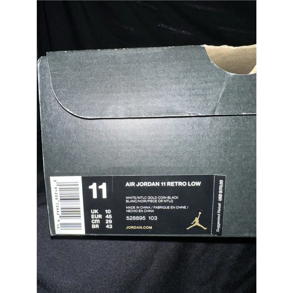 Nike shoes - Air Jordan 11 - Air - 528895-103 - White (UPC: 091206732987) 4