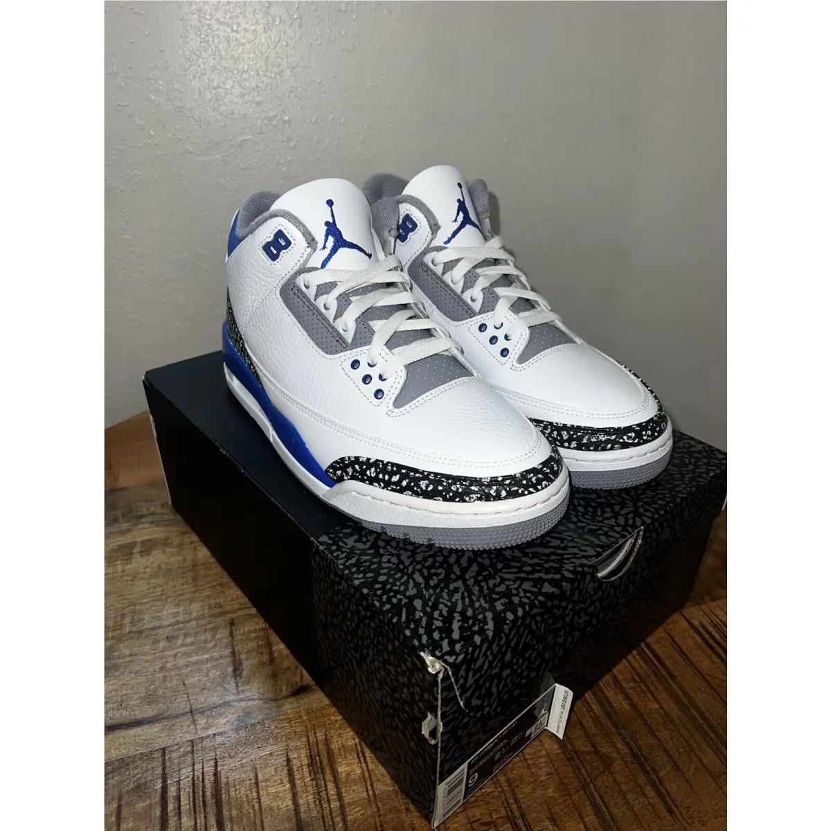 Nike shoes - Air Jordan 3 - Air - CT8532-145 - White (UPC: 0195238838577) 5