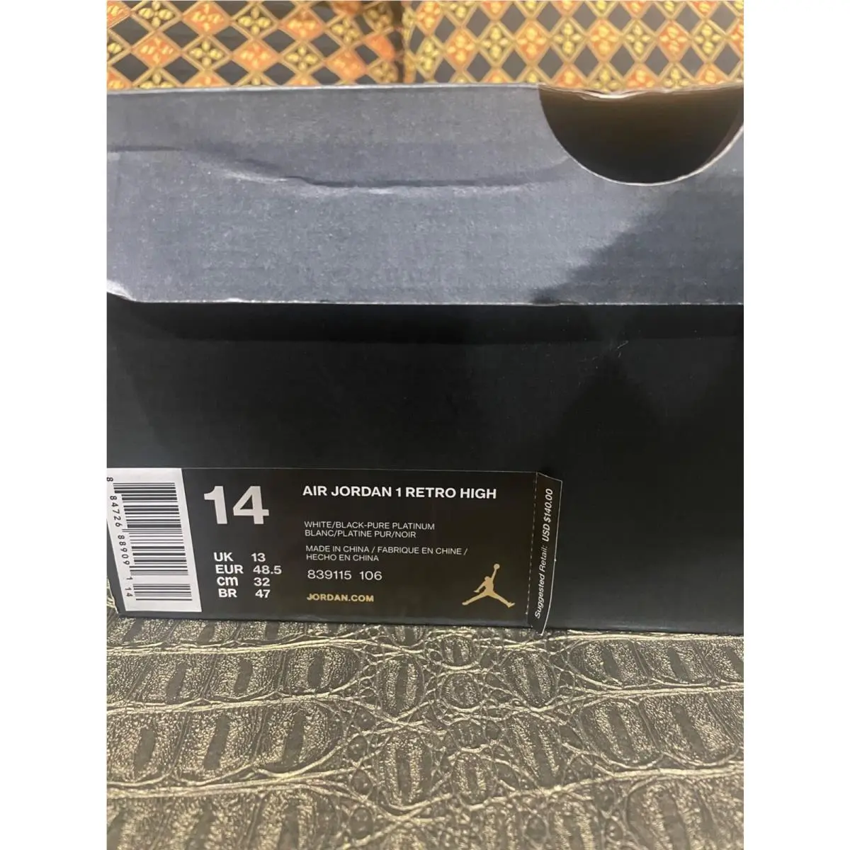 Nike shoes - Nike Air Jordan 1 - Air - 839115-106 - Multicolor 0