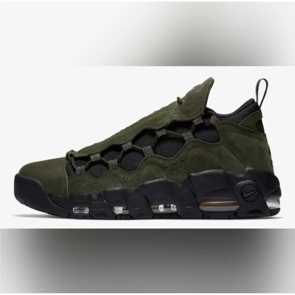 Nike shoes - Nike Air More Money - Air More Money - AJ7383-300 - Green/Black (UPC: 887230740285) 2