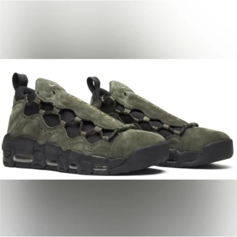 Nike shoes - Nike Air More Money - Air More Money - AJ7383-300 - Green/Black (UPC: 887230740285) 6