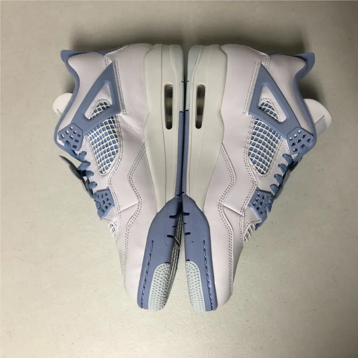 Nike shoes - Air Jordan 4 - Air - HV0823-100 - White/Aluminum-Blue Tint (UPC: 197863025766) 2