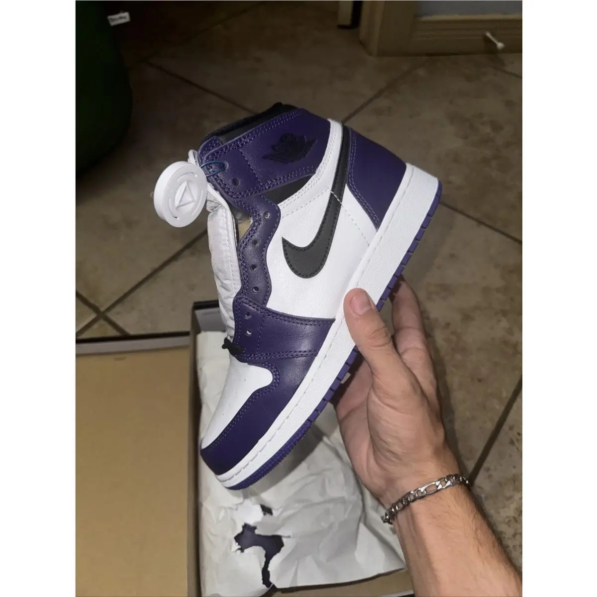 Nike shoes - Air Jordan 1 - Air - 575441-500 - Blue 1