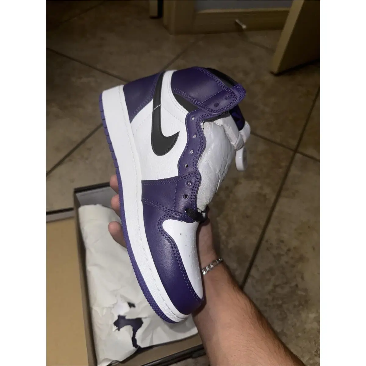 Nike shoes - Air Jordan 1 - Air - 575441-500 - Blue 3