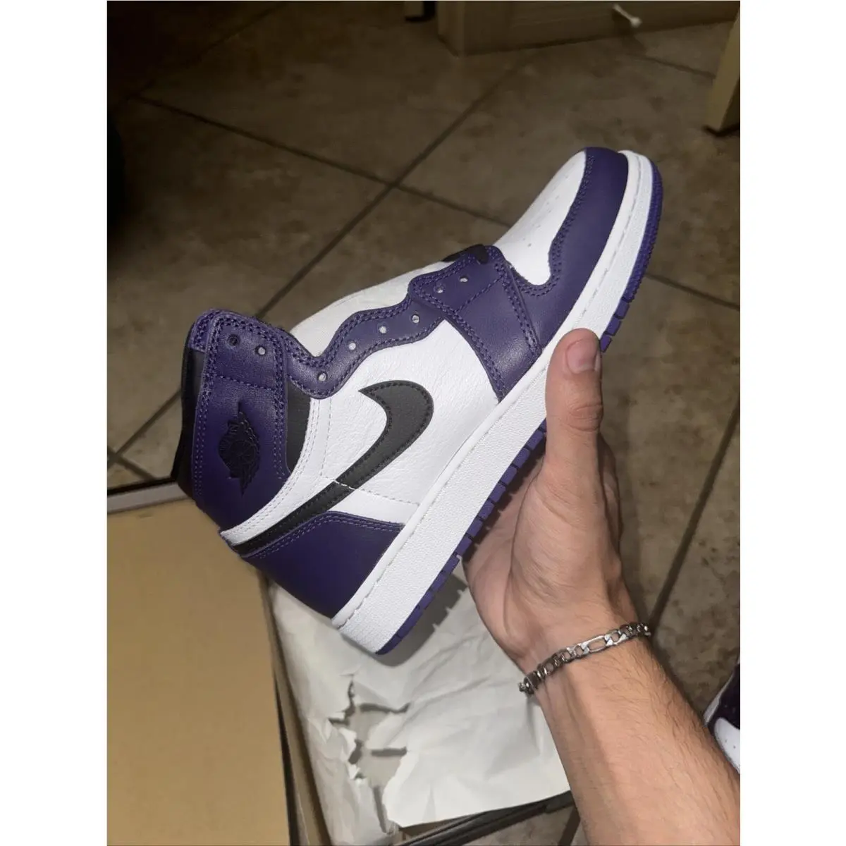 Nike shoes - Air Jordan 1 - Air - 575441-500 - Blue 5