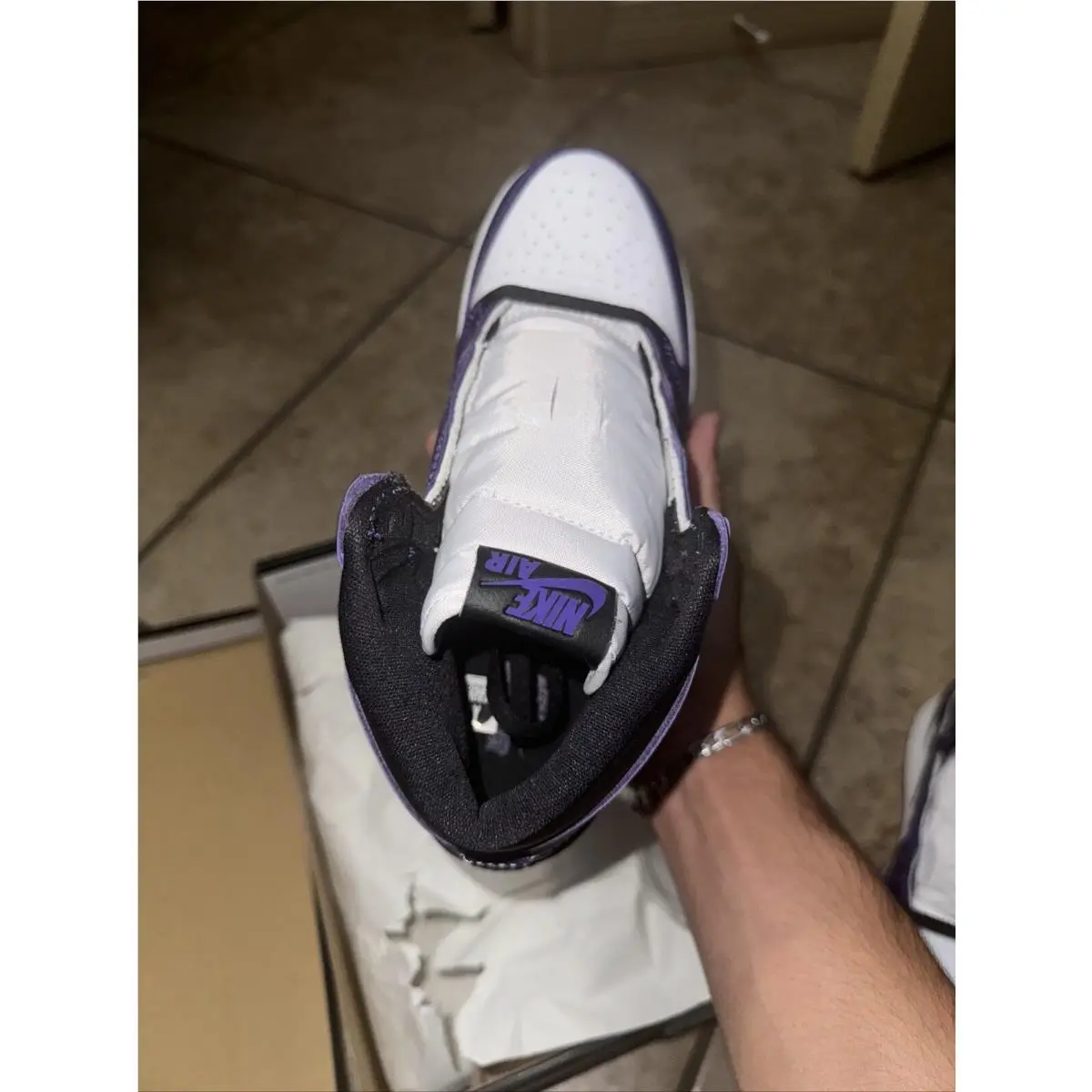 Nike shoes - Air Jordan 1 - Air - 575441-500 - Blue 6
