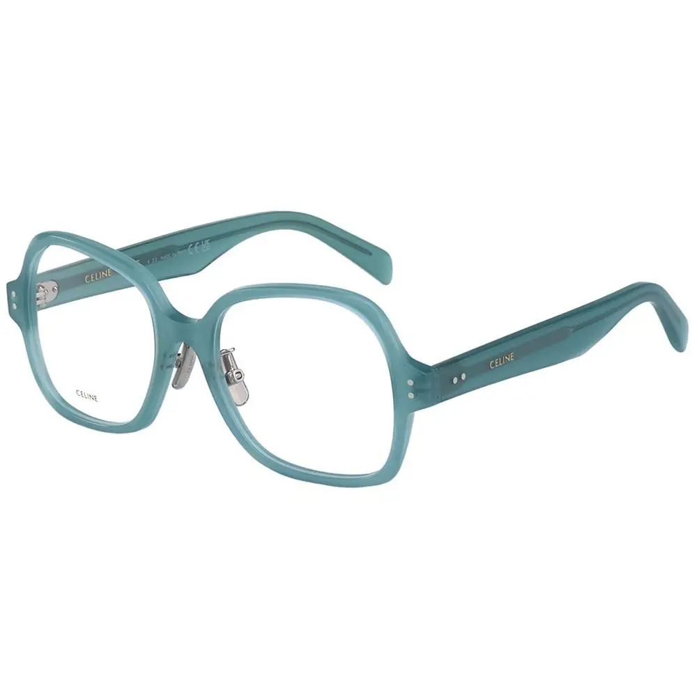 Celine CL50148F 093 Shiny Green 53MM Eyeglasses 53-18-140