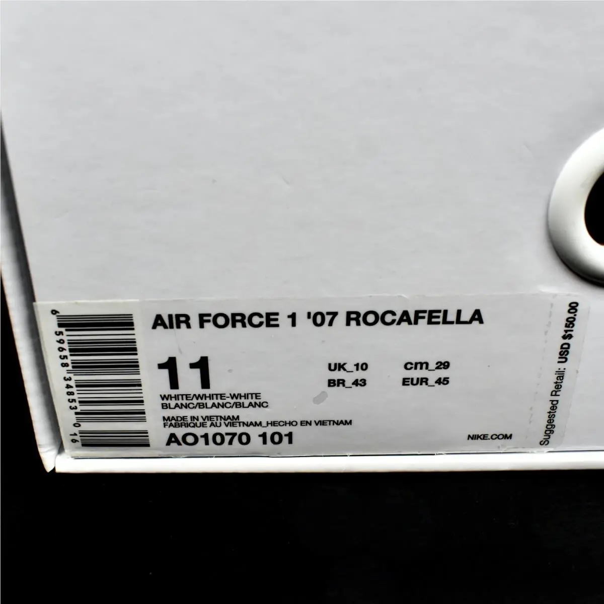 Nike shoes - Nike Air Force 1 - Air Force - AO1070-101 - White 12